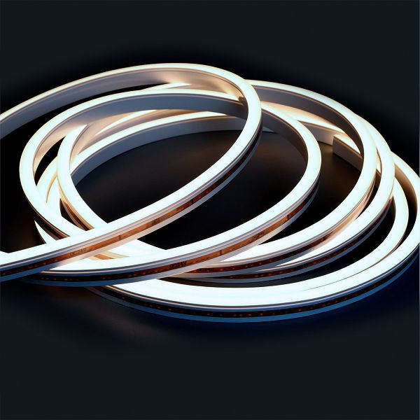 ISOLED LED NeonPRO950 Custom Flexband B08H12, 24V DC, 12W, IP67, 5000K, 5m Rolle, 140 LED/m, mit Clips, 116198