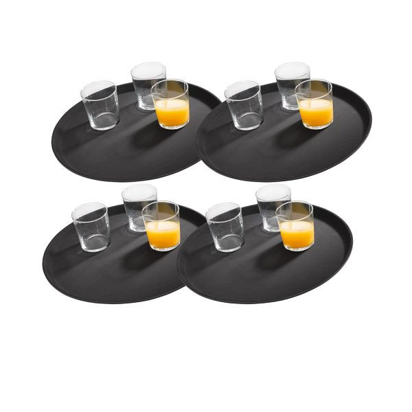 APS Tablett NOSLIDE, GFK, 27,5 cm, rutschfeste Oberfläche, VE: 4er-Set, 67501