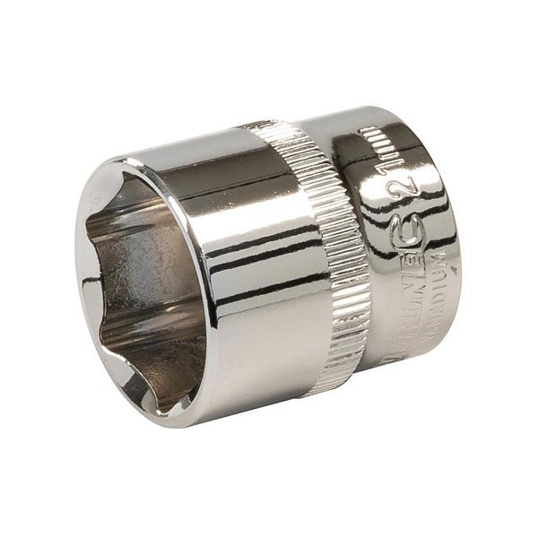 Silverline Sechskant-Steckschlüsseleinsatz, metrisch, 3/8-Zoll-Antrieb, 21 mm, 423410