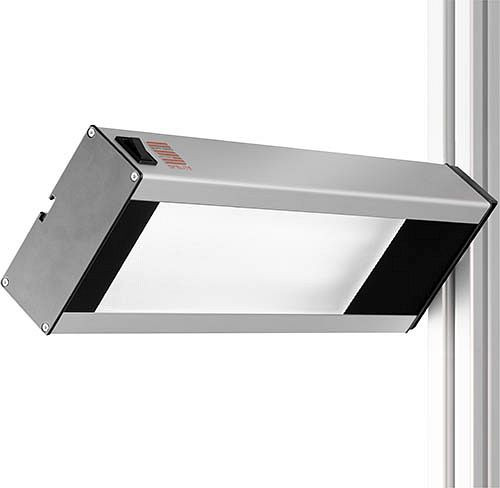 Bedrunka+Hirth Satelliten-Arbeitsplatzleuchte basic-line rechts, Maße in mm (BxTxH): 430 x 135 x 57, 03L43SATMR