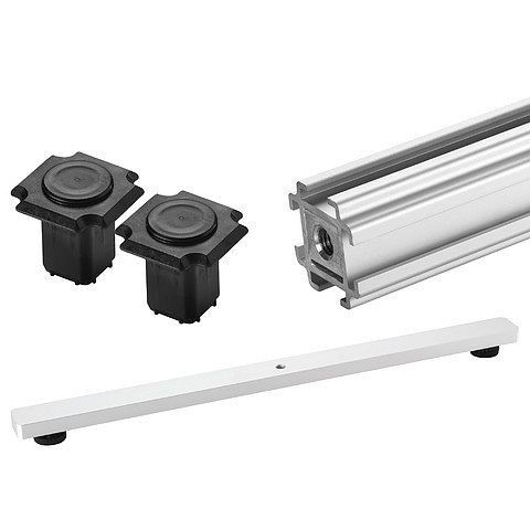 Magnetoplan Vierkant-Säule, Größe: 1500 mm, Inhalt: flacher Fuß, 110633