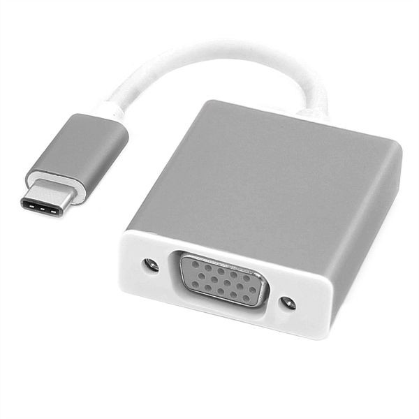 ROLINE Display Adapter USB Typ C - VGA, Gewicht: 47.6 g, 12.03.3200