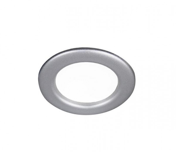 Bioledex LED Einbauleuchten, Blende rund silber Ø78mm, LEB-RUSI-811