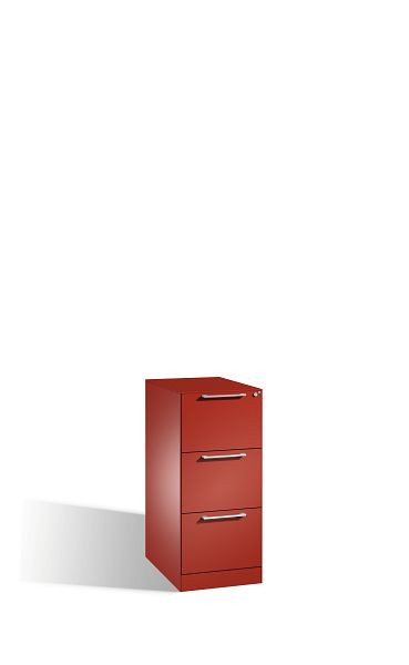 C+P Hängeregistraturschrank Asisto, H1010xB440xT600mm, Farbe: feuerrot, Bügelgriff, 146245-311 S10088