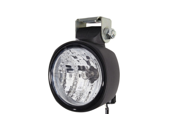 HELLA Halogen-Arbeitsscheinwerfer, Modul 70, 12V, Anbau, hängend/schwenkbarer Montagebügel, Nahfeldausleuchtung, 2000mm, offene Kabelenden, 1G0 996 176-181