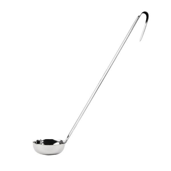 Vogue Schöpflöffel mit flachem Boden 5,6cl, Edelstahl, GG003
