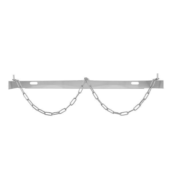 ADB Gasflaschen-Wandhalterung, passend für 2 Gasflaschen à 10 Liter, RAL 7035 (Lichtgrau), 24842