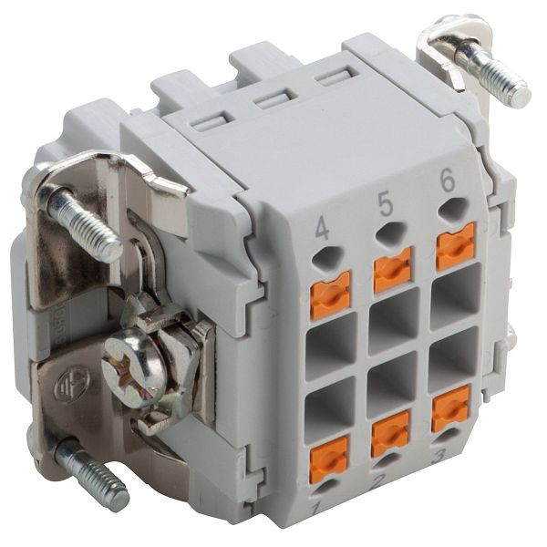 LAPP Einsatz mit Push-In Anschluss EPIC® H-BE 6 BP, VE: 10 Stück, 44423201