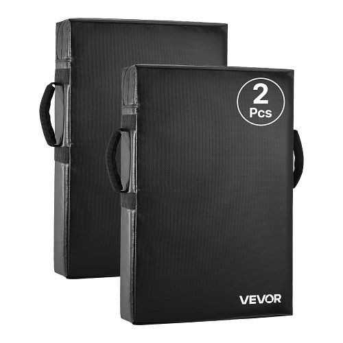 VEVOR Blocking-Dummy Pads (600x405x120 mm), Kick-Shield mit Griffen, hochdichter Schwamm, VE: 2 Stück, für Basketball, Hockey, FXZLPM2PCS24WU4QE001V0