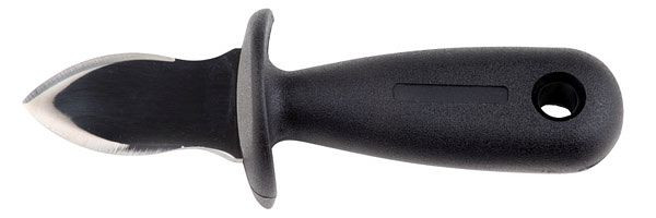 APS Austernöffner, Länge 14 cm, Edelstahl, Griff aus Polyamid, mit geschärftem Rändern, 88839