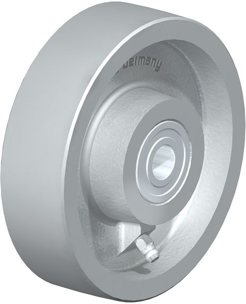 Blickle G 125/15K Rad aus Guss, Grau, 754303