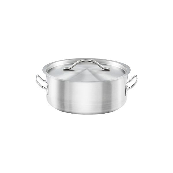 Stalgast Kochtopf mit Deckel, Serie ONSET, Ø 200 mm, Höhe 70 mm, 2,2 L, KG2402200