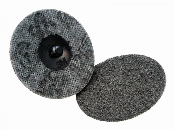 3M Scotch-Brite Roloc Vliesscheibe SC-DR TR, 75 mm, S SFN, VE: 100 Scheiben, 7000028501