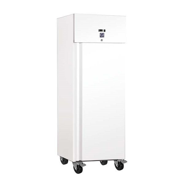 Gastro-Inox Edelstahl 600 Liter Gefrierschrank statische Kühlung mit Ventilator, 201.021