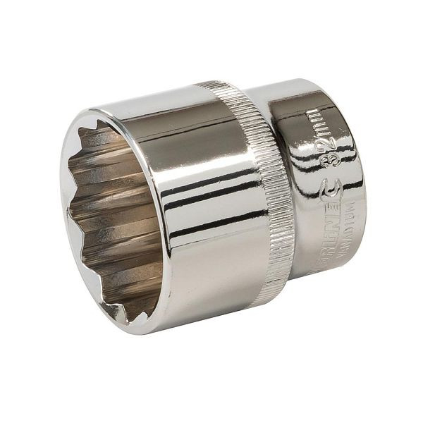 Silverline Doppelsechskant-Steckschlüsseleinsatz, metrisch, 1/2-Zoll-Antrieb, 32 mm, 936009