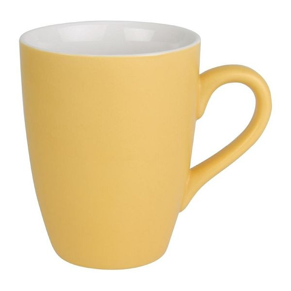 Olympia Pastel Tassen gelb 34cl, VE: 6 Stück, Porzellan, CS040