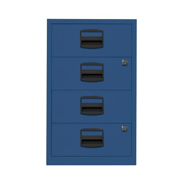 Bisley Home Beistellschrank PFA, 4 Universalschubladen, 639 oxfordblau, PFA4S639