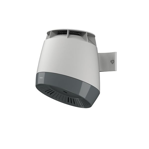 KWC Haartrockner, F5, Kunststoff, IR, 280x331x307 mm, Hellgrau/Basaltgrau, 230 VAC, 2030052323
