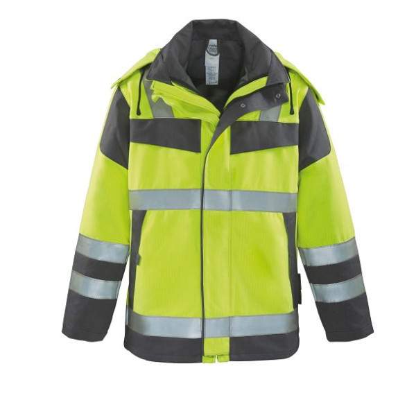 ROFA Jacke 367, Größe 52/54, Farbe 337-leuchtgelb-grau, 58367-337-52/54