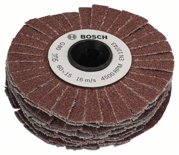 Bosch Schleifwalze (flexibel), 15 mm, 80, für Texoro, 1600A00154