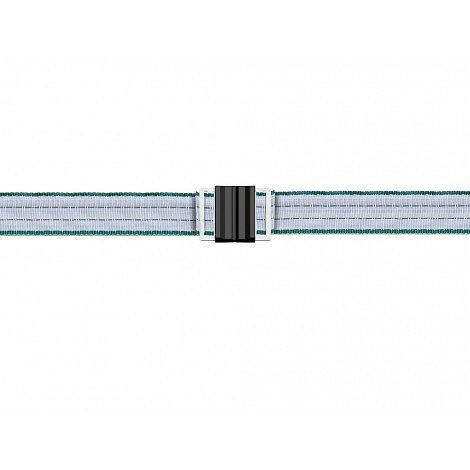 Growi Litzclip Breitbandverbinder, VE: 5 Stück, für Bänder bis 40 mm, Edelstahl, 10053640