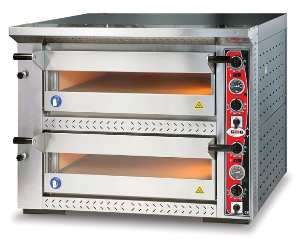 GMG Pizzaofen GRANDE PG 44 DE, 2 Backkammer, PG44DE