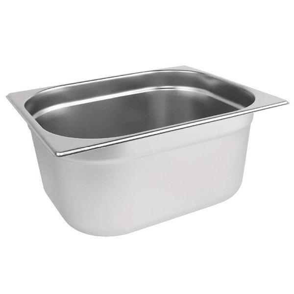Vogue GN-Behälter Edelstahl 15cm GN1/2, für Kühlschränke, K930