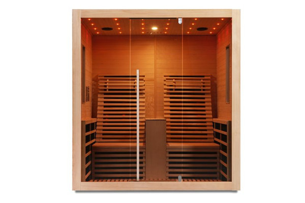 Sanotechnik CARBON 2 Infrarotkabine 2 Personen, 180x150x195 cm (Bausatz), J10180