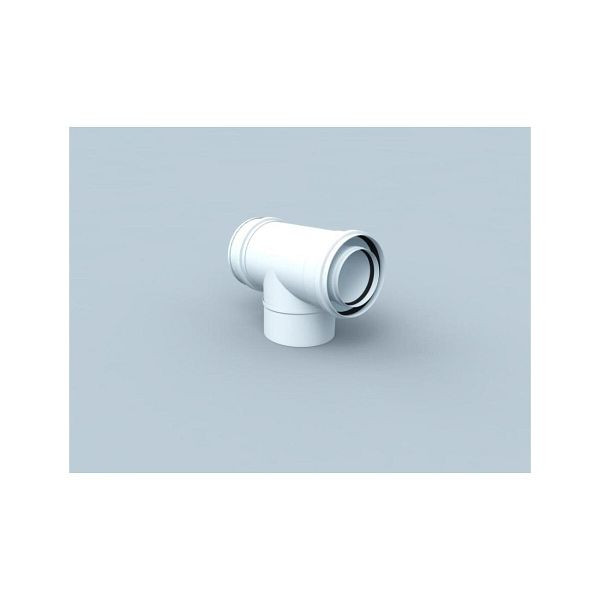 Bertrams Revisionsbogen Polyline LAS 87Grad, innen, weiß, DN 80/125 41RB87-80, 106820