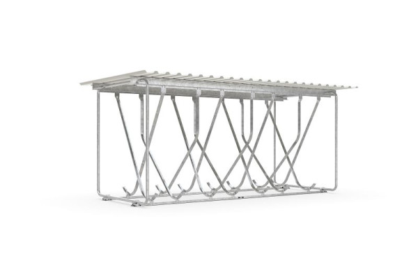 WSM Überdachung Amsterdam A522 verzinkt als Bausatz, 102001768