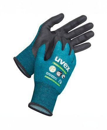 uvex Schnittschutzhandschuh Bamboo TwinFlex D xg, Kategorie II, Größe 10, VE: 10 Paar, 311713