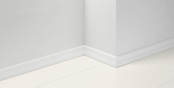 Parador Dekor-Sockelleiste SL 4 Uni weiß D001, 1745518