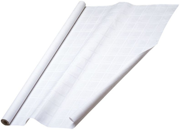 Werola Damast-Tischtuchpapier-Rolle Linea® Festival - 1,00 m x 10 m, weiß, VE: 10 m, 2001