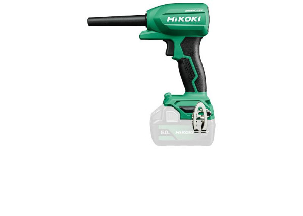 HiKOKI 18 V Gebläse, ohne Akku, ohne Ladegerät, RA18DA (Basic) (Karton) (Brushless), RA18DAW4Z