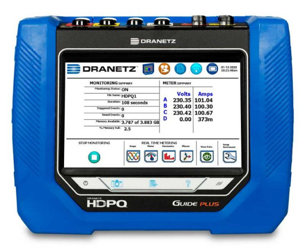 Gossen Metrawatt Mobiler Netzqualitätsanalysator nach IEC 61000-4-30, Klasse A HDPQ-P-GAFLEX3KPKG, 193497