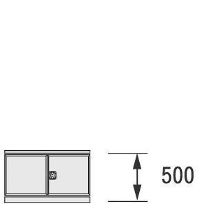 BITO Flügeltür 1000x575 RAL7035 Set, 29954, 4250692942140