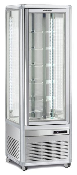 KBS Panoramavitrine Snelle 351 R LED (silber) mit 6 Glasablagen, 23511363