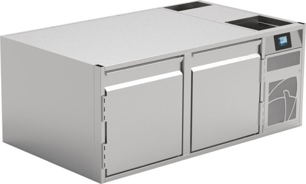 IDEAL AKE Kühltisch (2 Abteile) UBE 2-46-2T MFR, 48531000566