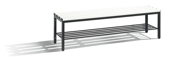 C+P Sitzbank, H420xB1500xT350 mm, Reinweiß, 8051-010 S10071