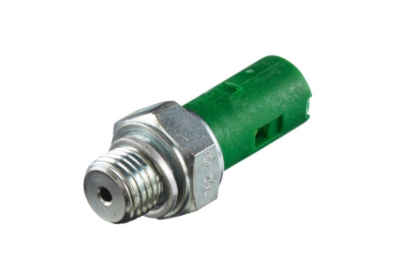 HELLA Öldruckschalter, 12V, 1-polig, Öffner, Farbe: grün, mit Dichtungen, 6ZL 009 600-051