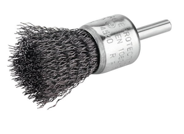 HiKOKI Pinselbürste 25x0,3 mm / 6 mm, Stahl, gewellt, 751324