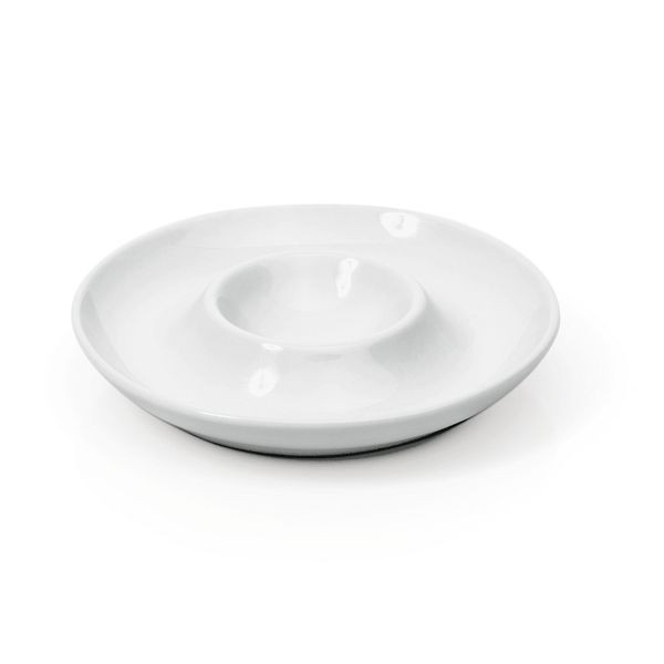 WAS Eierbecher mit Ablage, Durchmesser 10,5 cm, Porzellan, 4919110