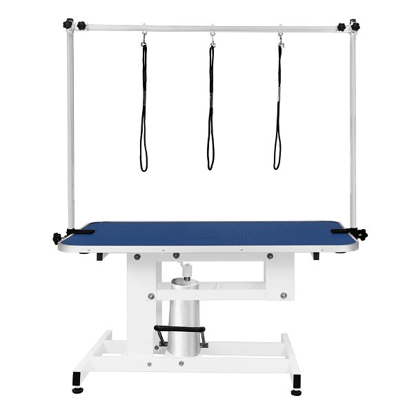 Produktbild von Haustierpflegetisch Hundepflegetisch Trimmtisch Tierpflegetisch Schertisch Pflegetisch Höhenverstellbar Mit Befestigungsbügel Wasserdicht Und Rutschfeste Katzen/Hunde (Schwarz