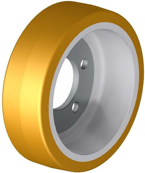 Blickle RTH 250x80/80-5-PI Rad aus Blickle Extrathane®, Hellbraun, 463125