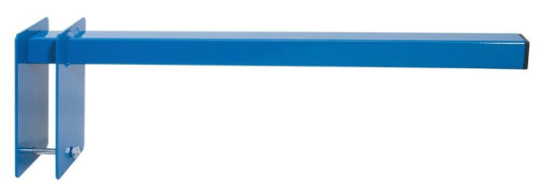 Schulte Trennarm für Profillager-Regal, Tiefe 500 mm, blau, 46996