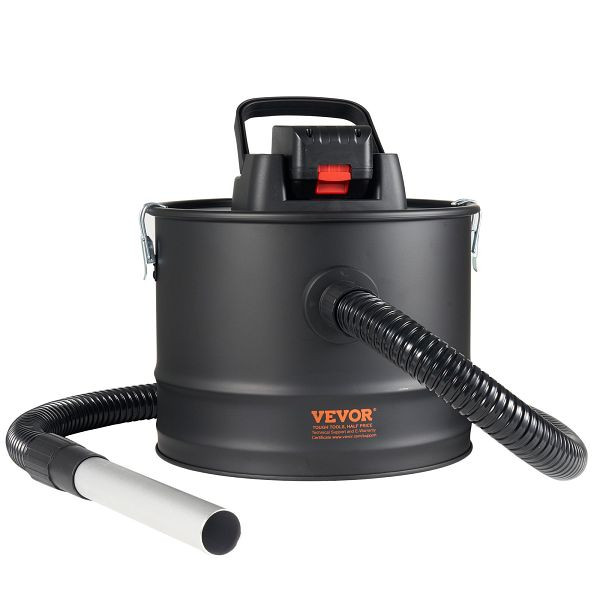 VEVOR Aschesauger 150W Rußstaubsauger 12L Behälter 10Kpa HEPA-Filter Kamin Grill, ZKXHQJL18V15GPR6RV2