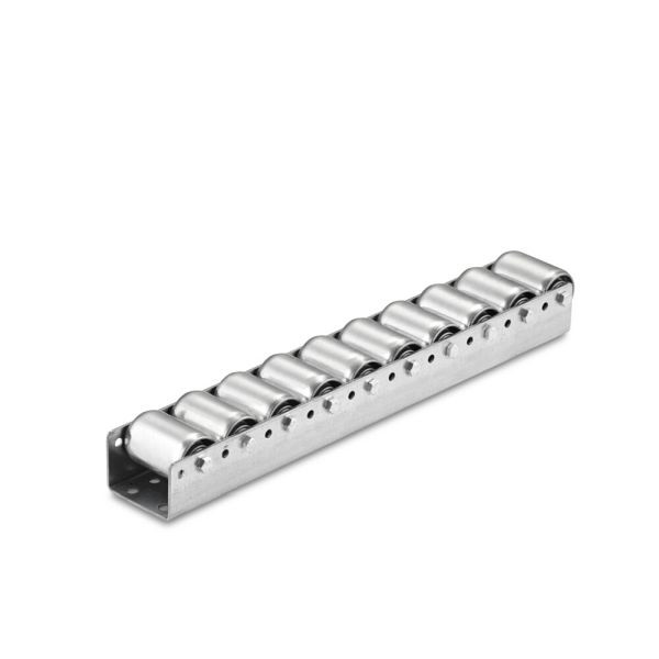 Torwegge Palettenrollschiene zweireihig, NR100-078-2, Meterware, 0021562