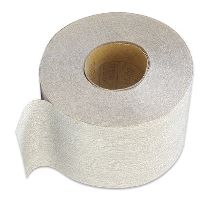 3M Schleifrolle 618, 70 mm x 25 m, P180, VE: 4 Rollen, 7000082087
