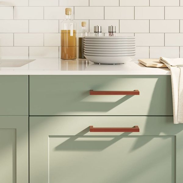 vidaXL Möbelgriffe 10 Stück Bronzen 160 mm Edelstahl, 155407