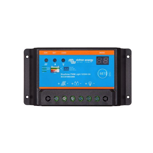 Victron Energy Solarladeregler BlueSolar PWM-Light 12/24V-20A, 1-67-008450, SCC010020020